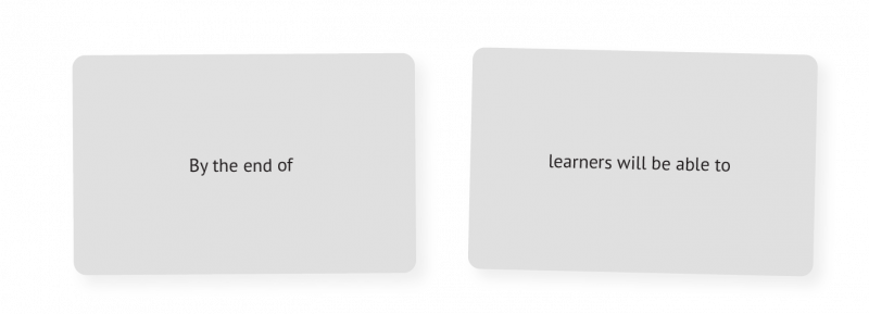 About the Learning Objective Design Deck - LEARNINGDESIGN.TOOLS